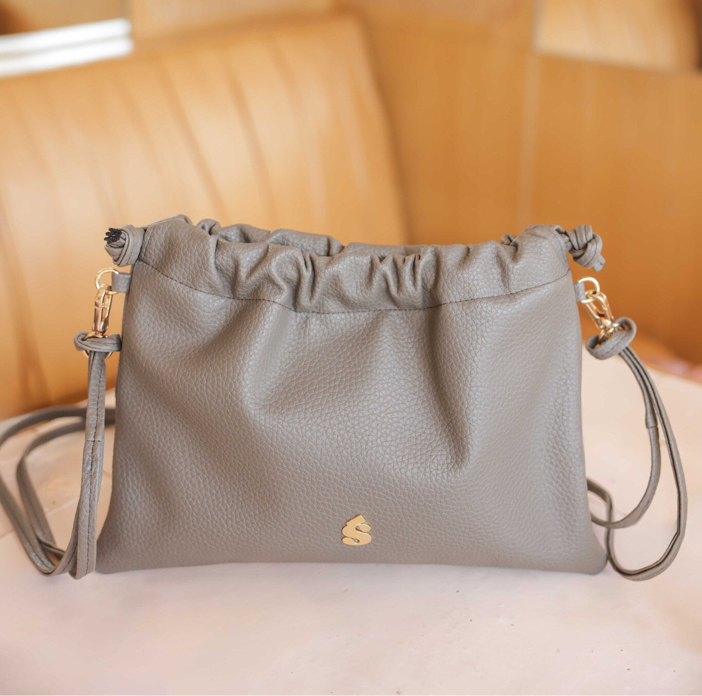 03 DARK GREIGE DOUBLE BAG